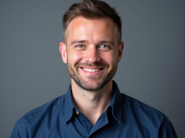 Portrét Petra Nováka, hlavného mechanika